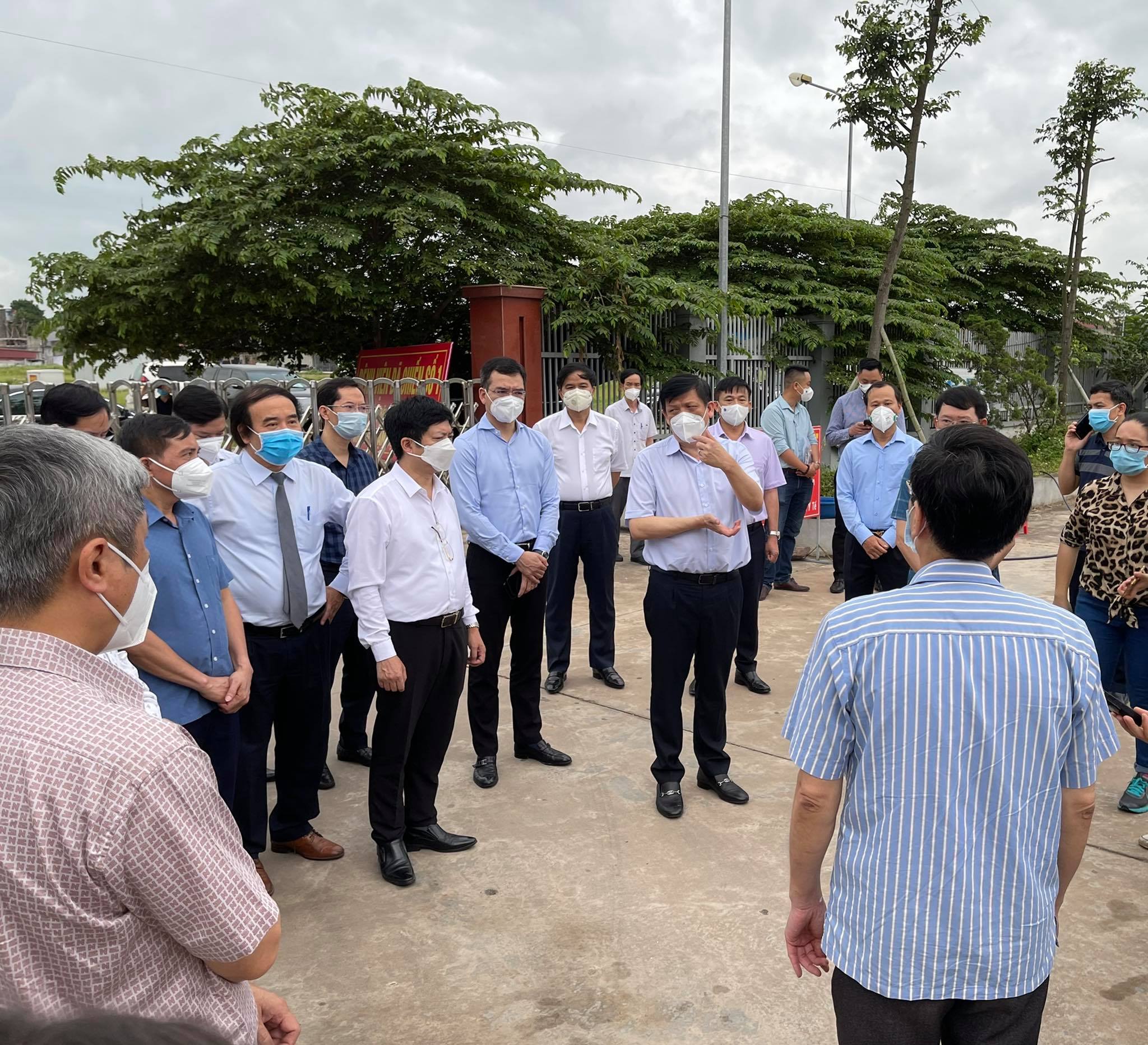 Doan BYT ktra cong tac chong dich