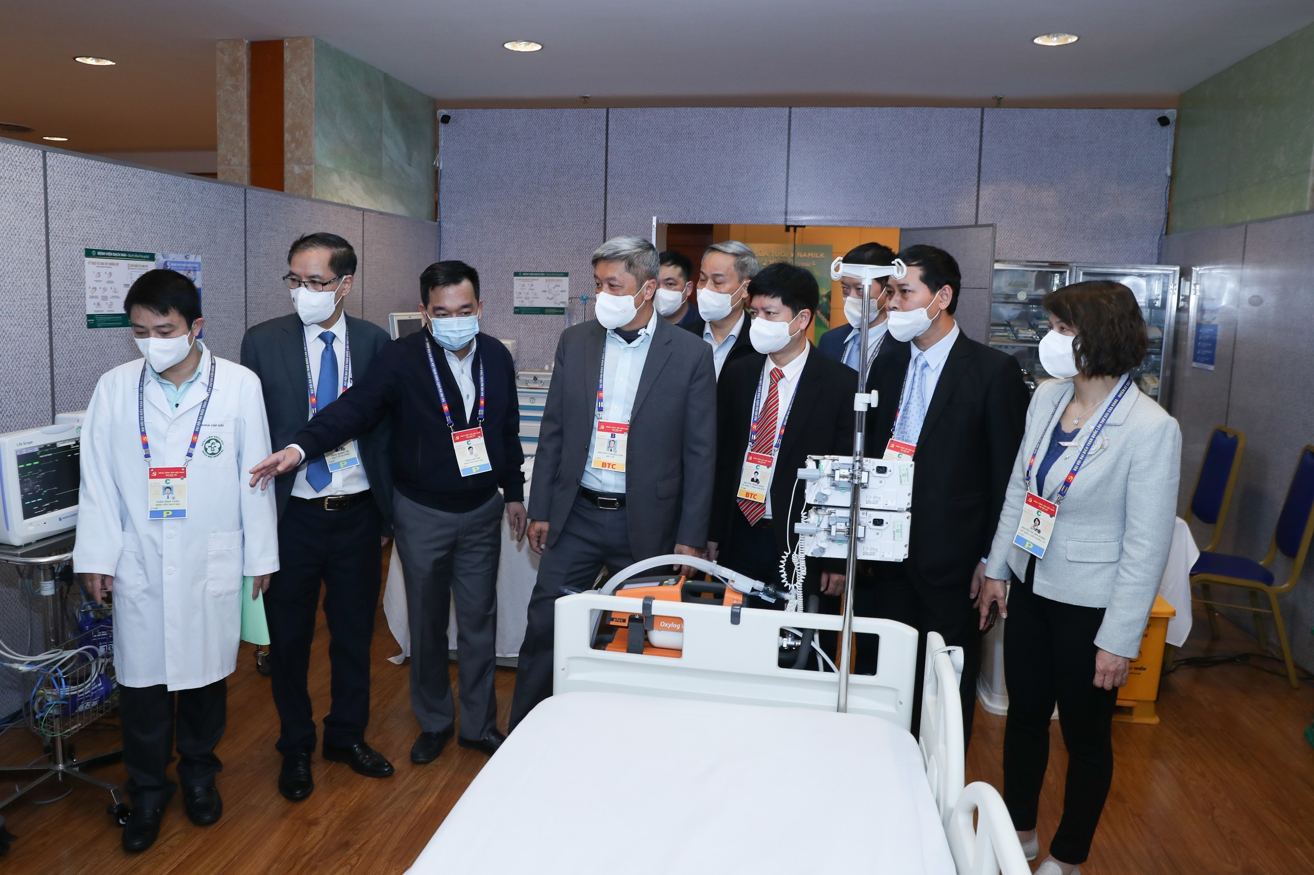 phong yte phuc vu dai hoi XIII cua dang