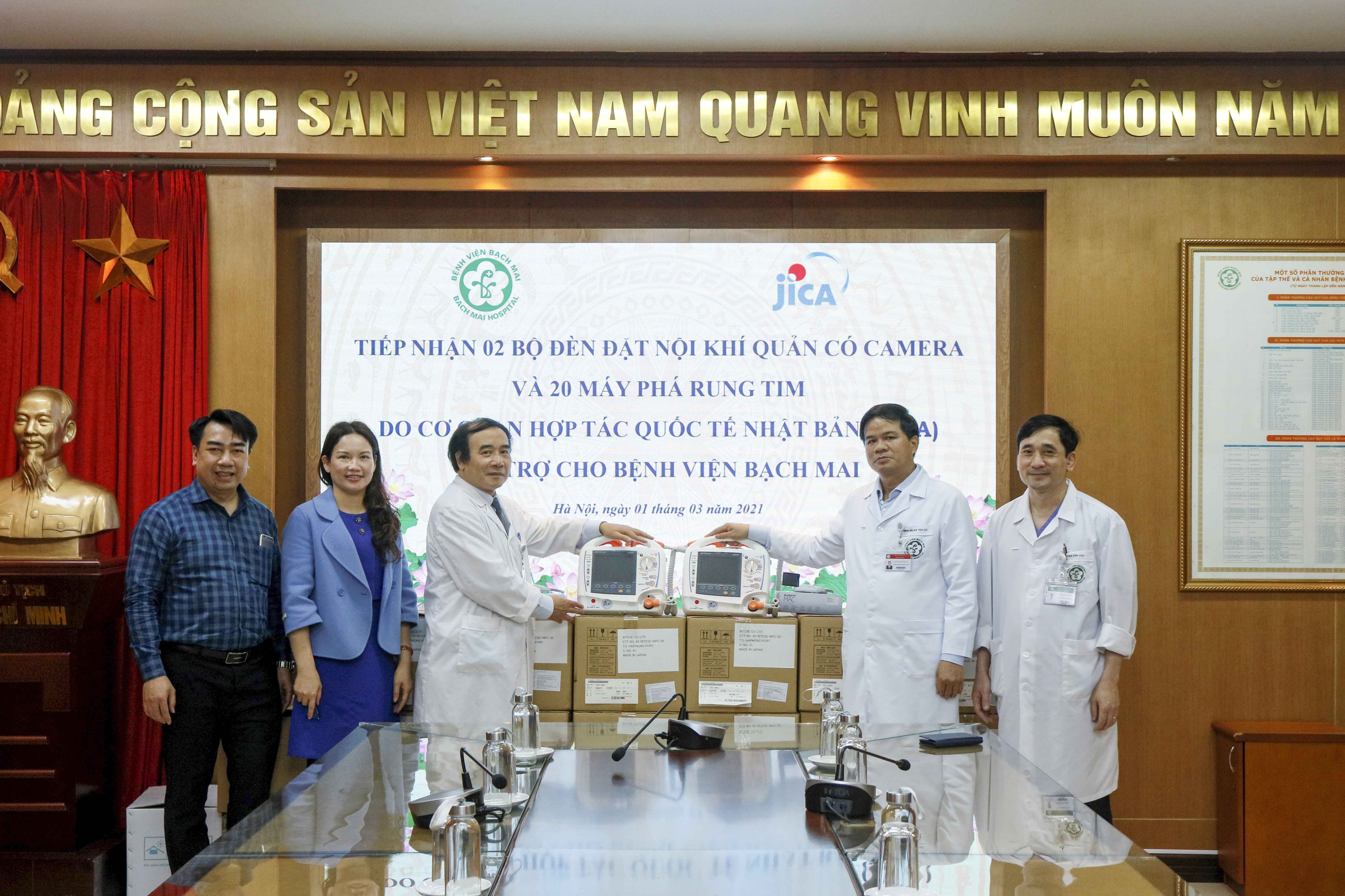 BVBM tiep nhan vien tro JICA 1